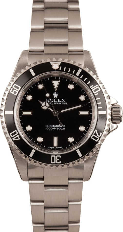 Used Rolex Submariner No Date 14060M