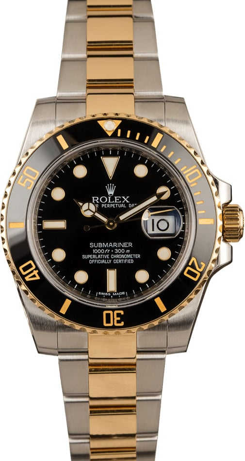 PreOwned Rolex Submariner 116613 Ceramic Bezel