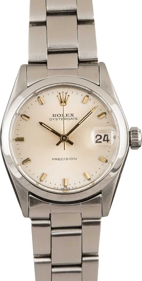 Buy Vintage Rolex OysterDate 6466 | Bob's Watches - Sku: 129750