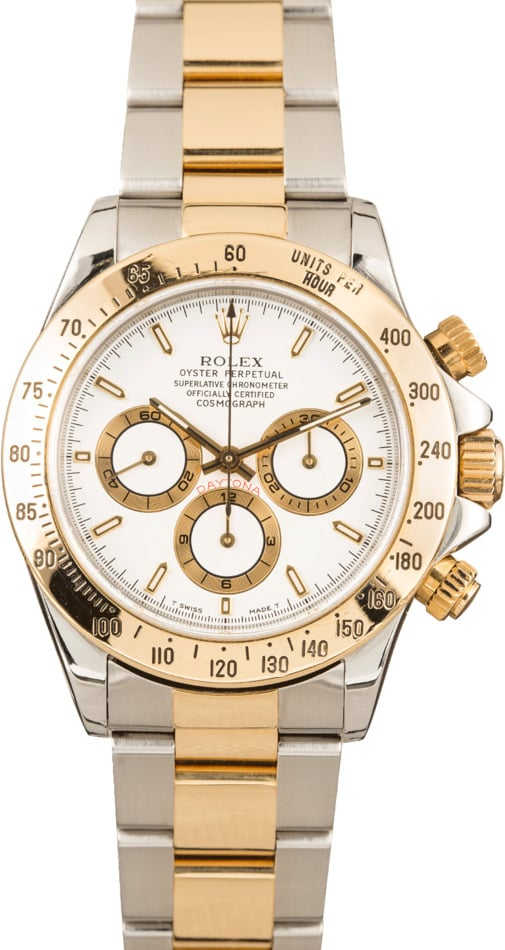 Authentic Rolex Daytona 16523 White Dial