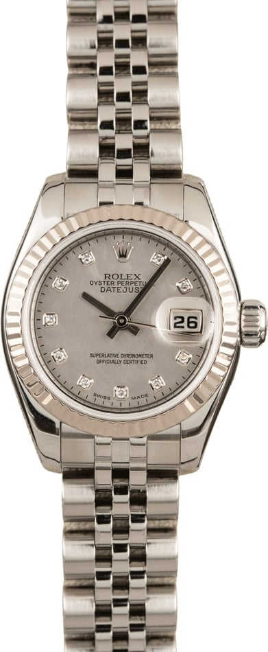 PreOwned Rolex Datejust 179174 Diamonds