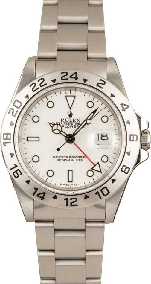 Pre-Owned Rolex Polar Dial Explorer II Ref 16570