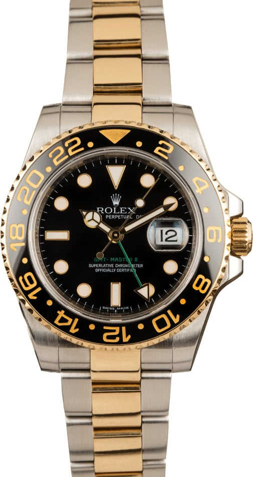 Rolex Two-Tone GMT Master II 116713BKSO Ceramic