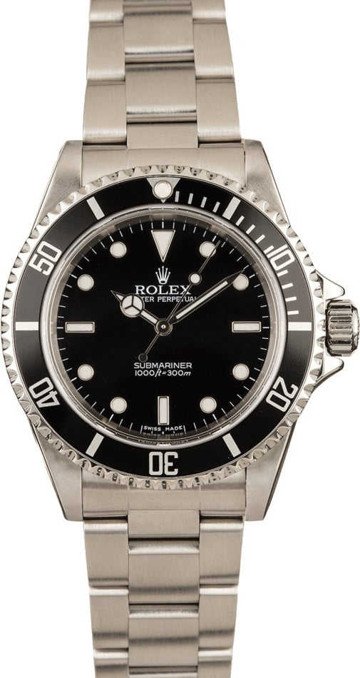 Rolex Submariner 14060 No Date 100% Genuine