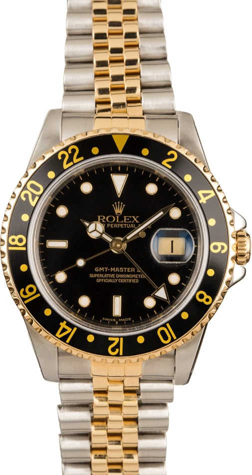 GMT-Master II Rolex 16713 Two-Tone Jubilee