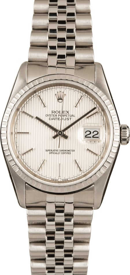 Rolex Stainless Datejust 16220
