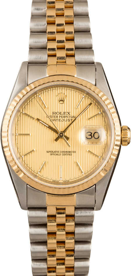 Buy Used Rolex Datejust 16233 | Bob's Watches - Sku: 132375