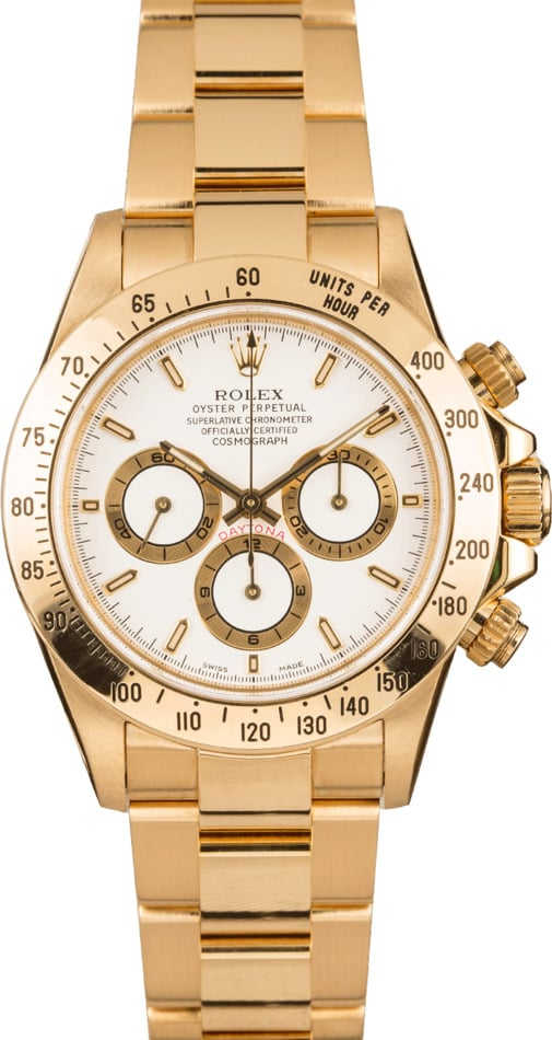 Pre-Owned Rolex Daytona 16528 Zenith Movement