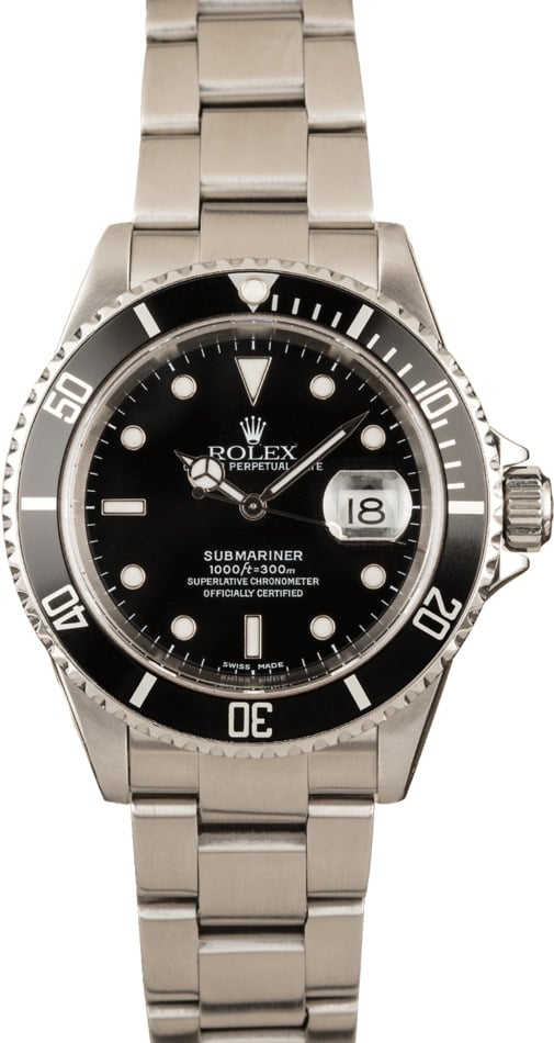 Rolex Submariner 16610 Pierced Lugs Case