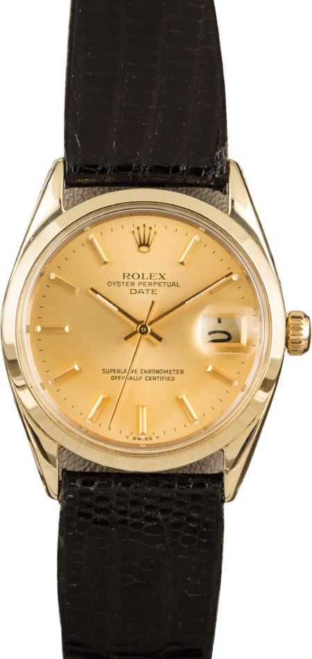 Vintage 1959 Rolex Date 1550