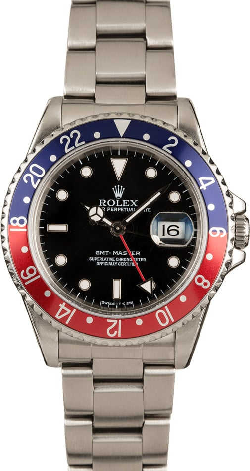 Rolex GMT-Master 'Pepsi' 16700 Steel Oyster