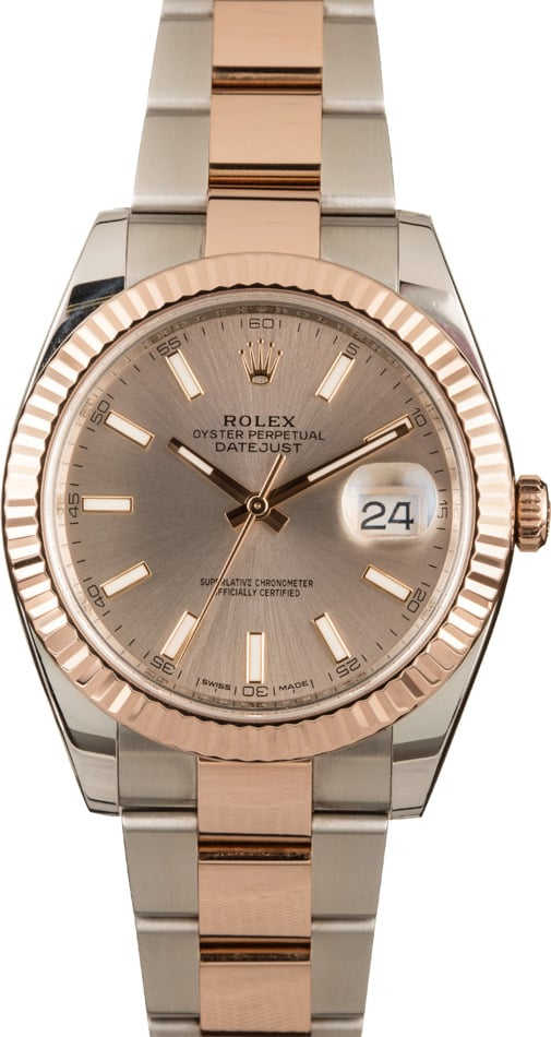 Pre-Owned Rolex Datejust 126331 Sundust Luminous Dial