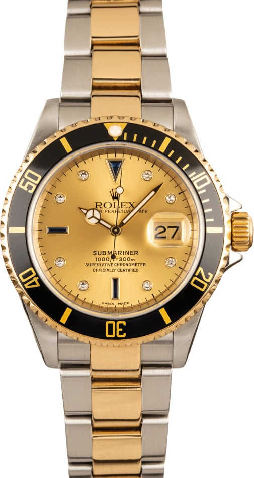 Buy Used Rolex Submariner 16613 Reference | Bob's Watches