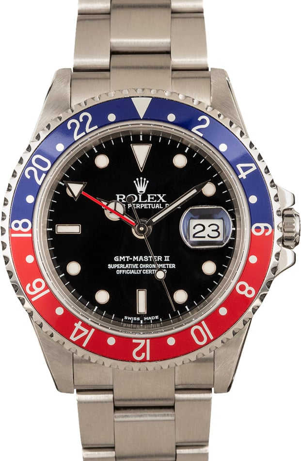 Men's Rolex GMT-Master II Model 16710