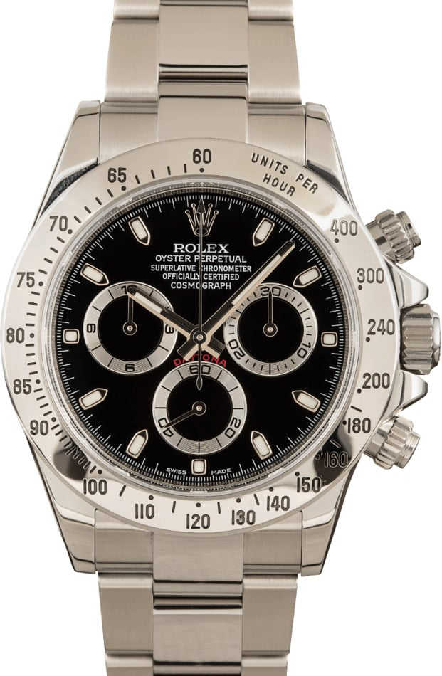 Black Rolex Daytona 116520