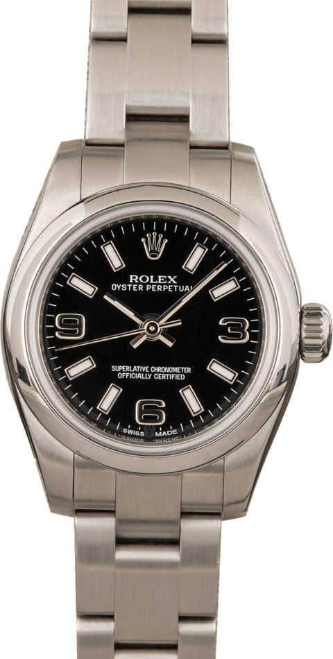 Buy Used Rolex Lady Oyster Perpetual 176200 | Bob's Watches