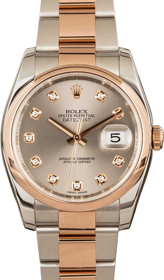 Rolex Datejust 116201 Diamond Dial