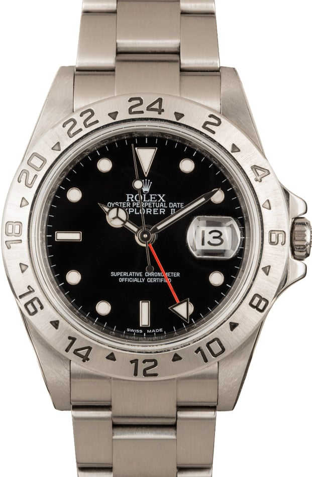 Explorer II Rolex 16570 Serial Engraved