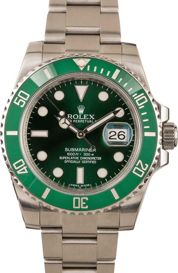 Rolex Submariner 116610V Ceramic Green 'Hulk'