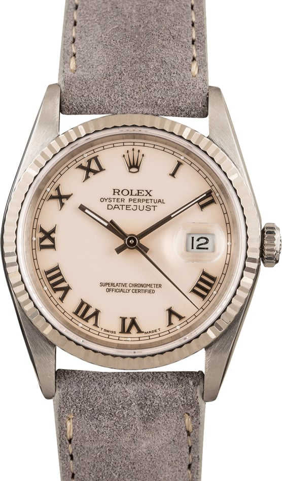 Datejust Rolex Steel 16234