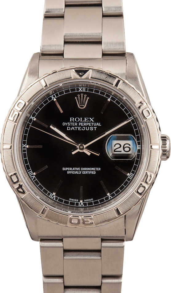 Buy Used Rolex Datejust 16264 | Bob's Watches - Sku: 145937 x