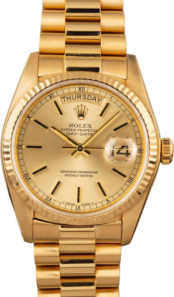 Men's Rolex President 18038