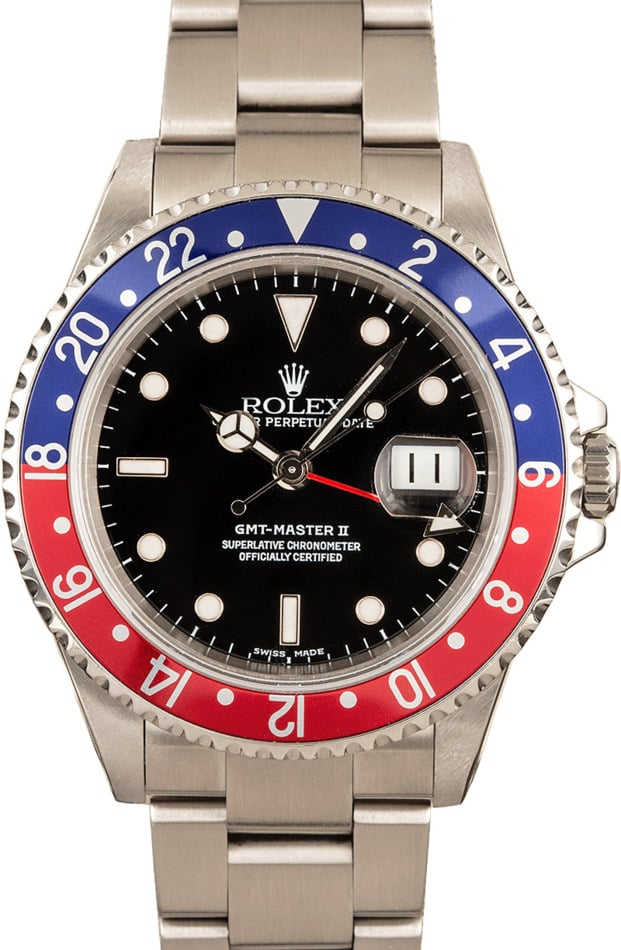Rolex Pepsi GMT-Master II Model 16710