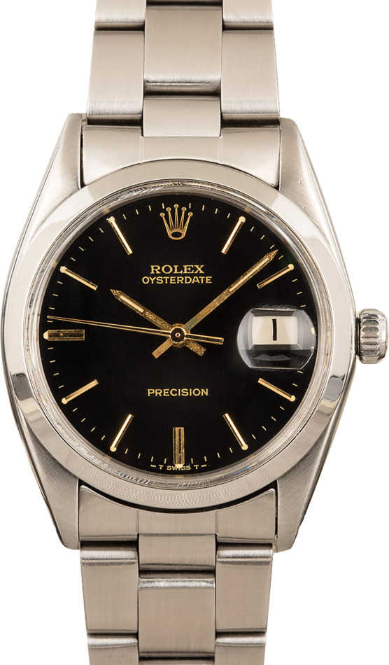 Rolex Date 6694 Black Dial