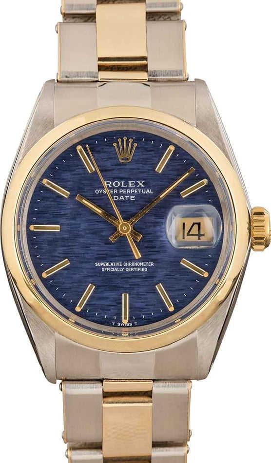 Buy Used Rolex Date 1500 | Bob's Watches - Sku: 154340