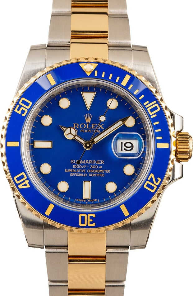 Men's Rolex Submariner 116613 Ceramic Bezel