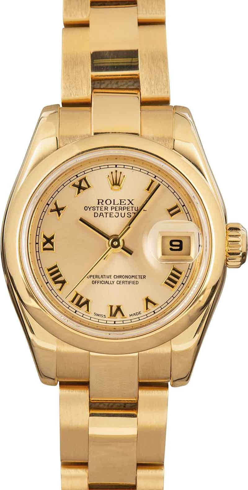 Used rolex women's watch discount