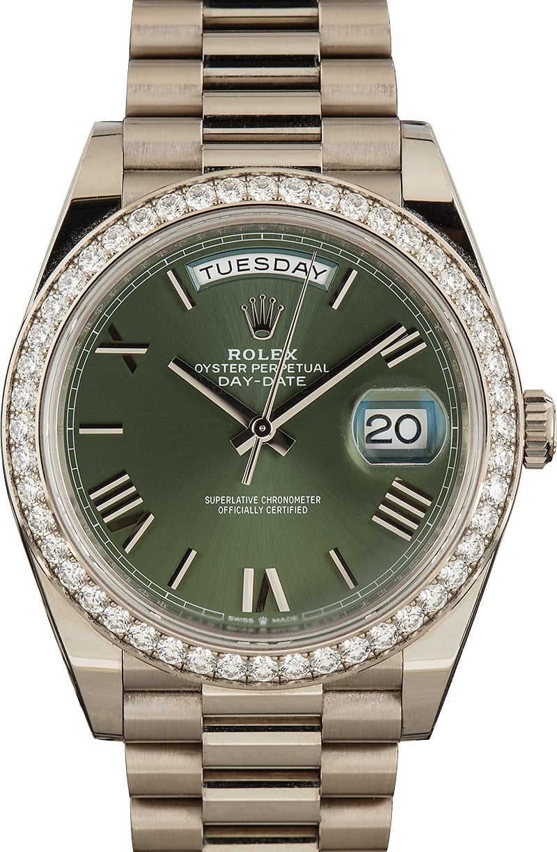 Rolex President Day-Date 40 228349 White Gold