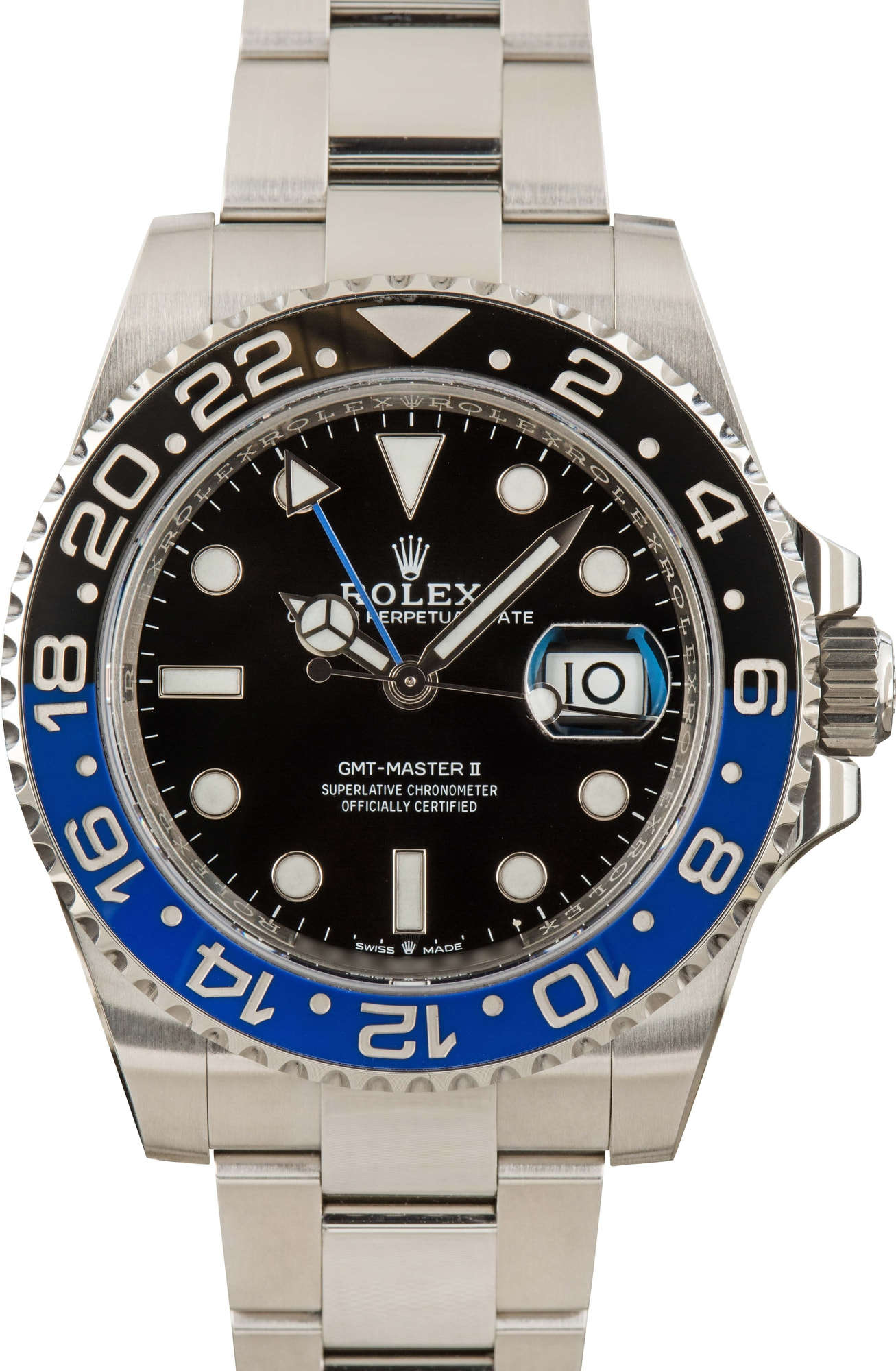 Buy Used Rolex GMT Master II 126710 Bob s Watches Sku 169042 T