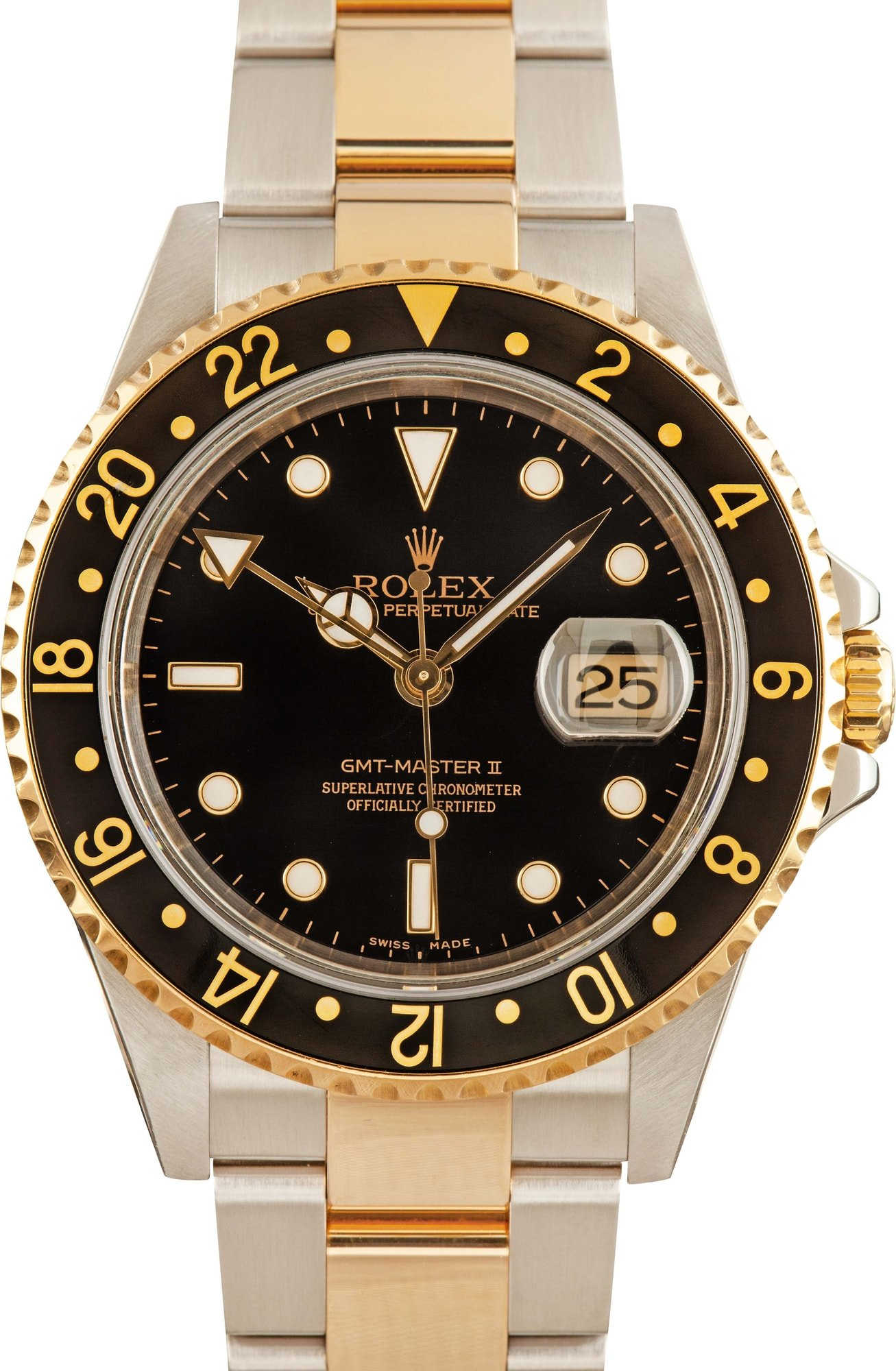 Buy Used Rolex GMT-Master II 16713 | Bob's Watches - Sku: 171351