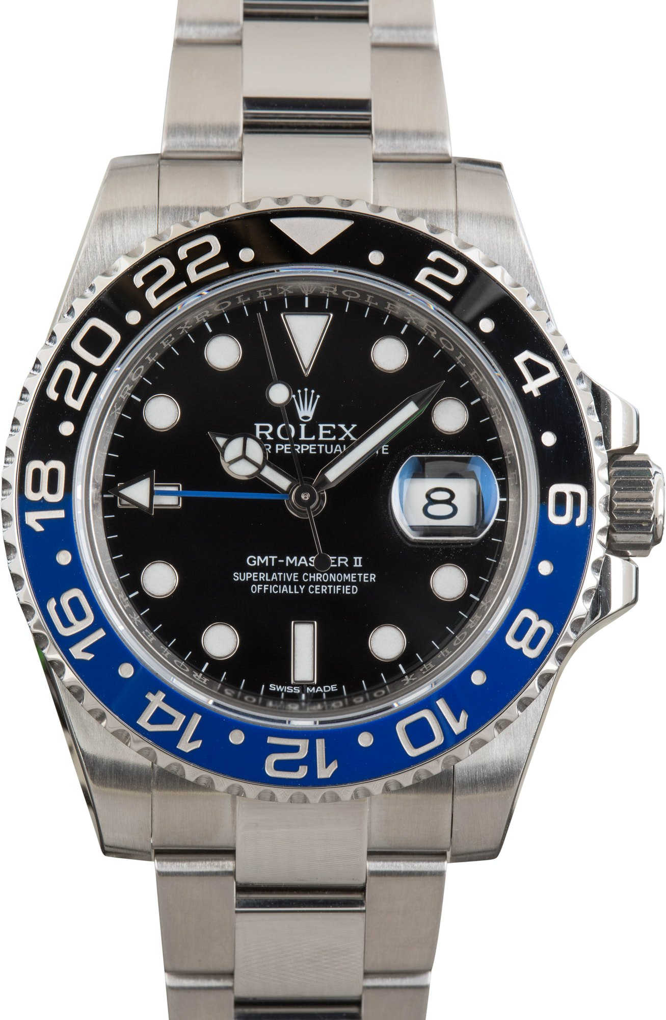 Rolex GMT-Master II Batman Bezel 116710blnr