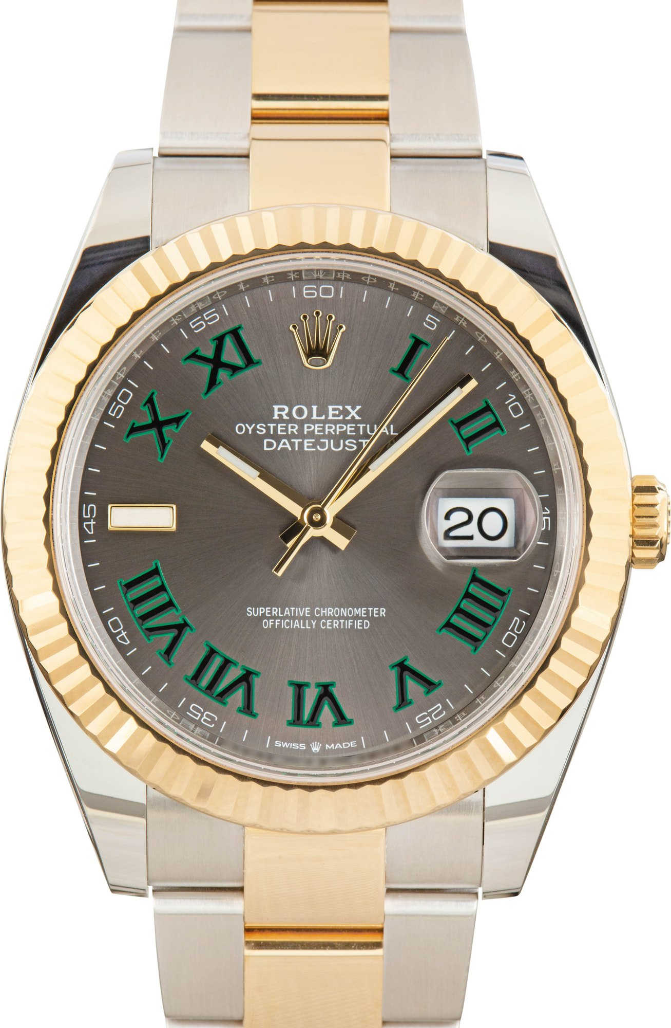 Rolex Datejust 41 126333 Wimbledon Dial