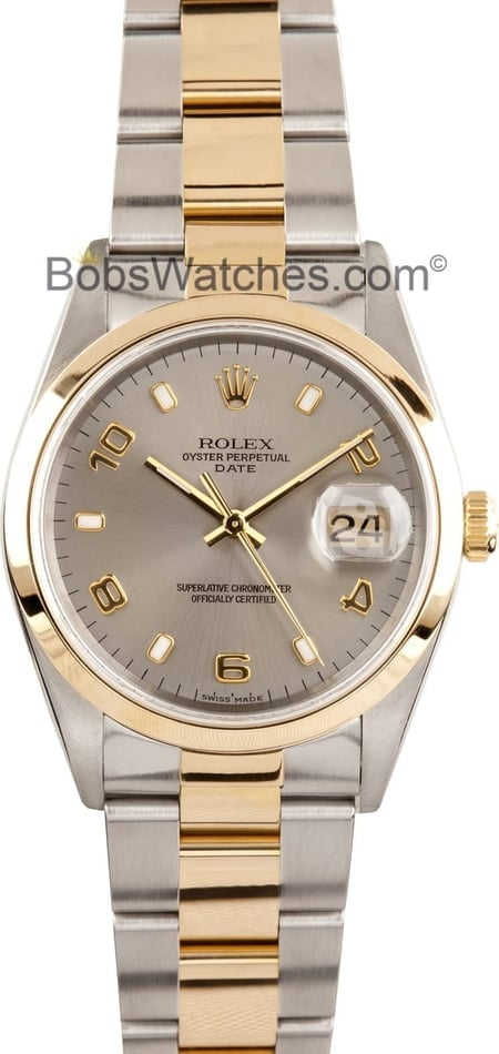 Rolex Date Steel 15203