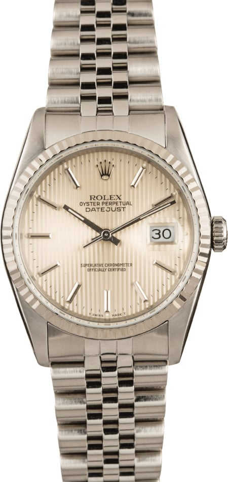 Rolex Men's Stainless Steel DateJust 16234