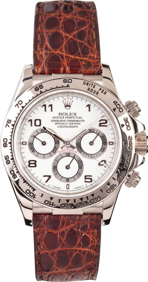 Rolex Daytona Leather Band 16519 for Sale at Bob's Watches