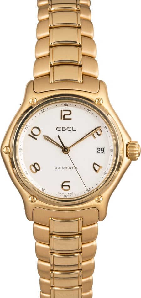 V*N様 ★EBEL 18K GOLD BEZEL 1911 腕時計 時計 送料 Buy Used Ebel 1911 | Bob's Watches - Sku: 117590