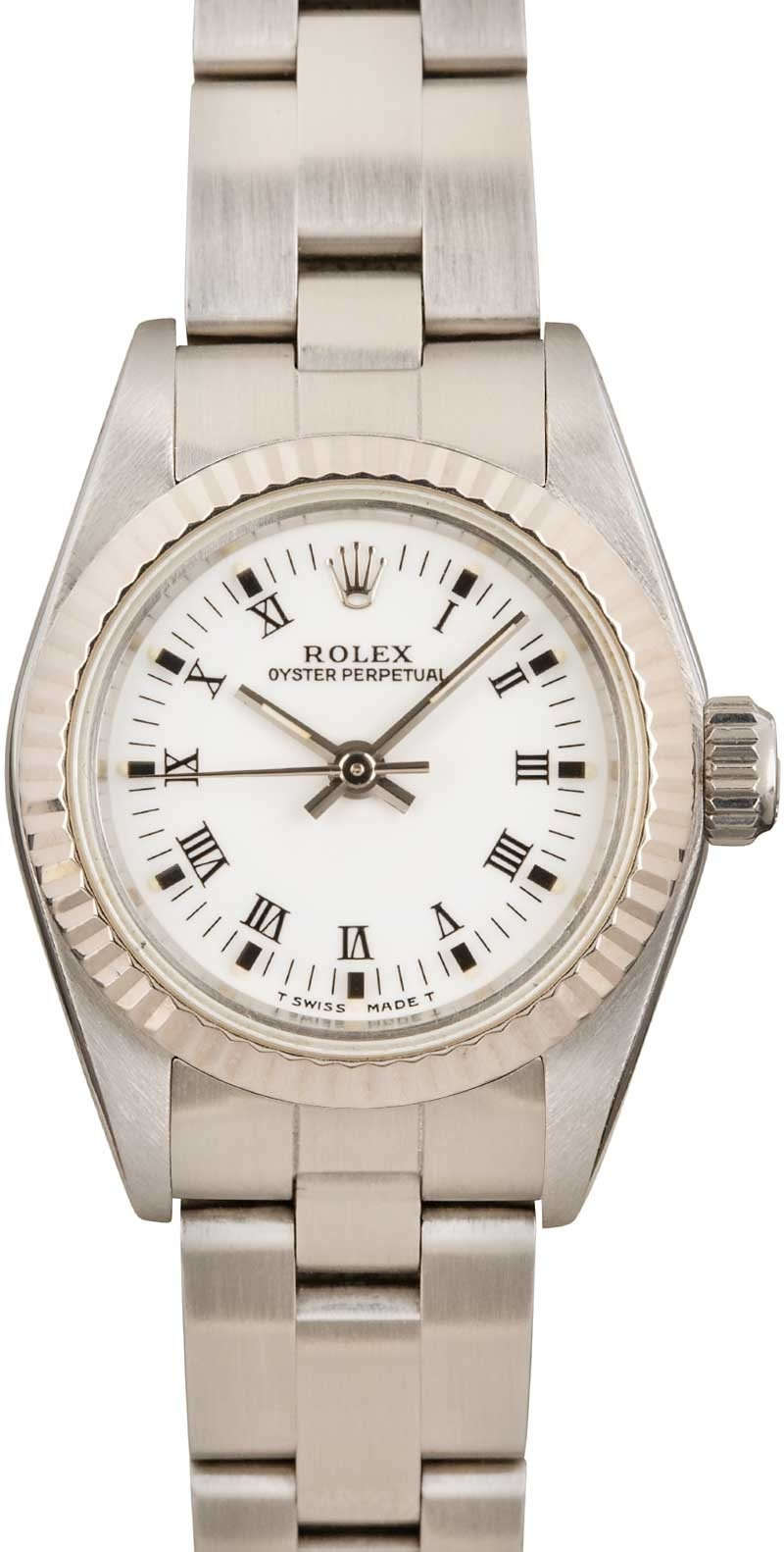 Ladies rolex oyster perpetual no date best sale