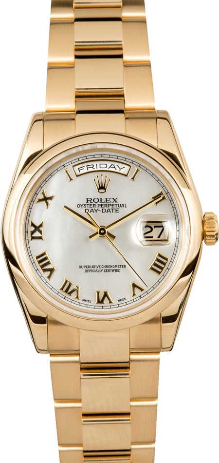 Rolex Gold Day-Date 118208
