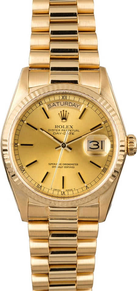 PreOwned Rolex Day-Date President 18038