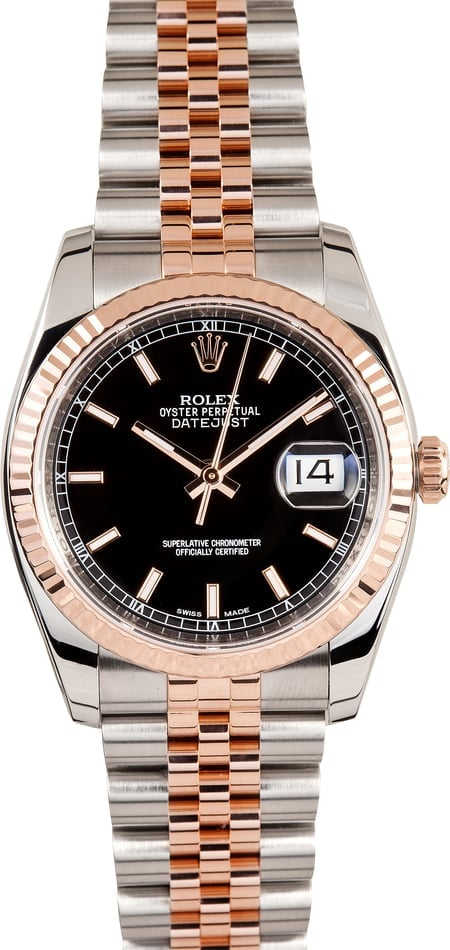 Rolex Datejust 116231 Two-Tone Everose