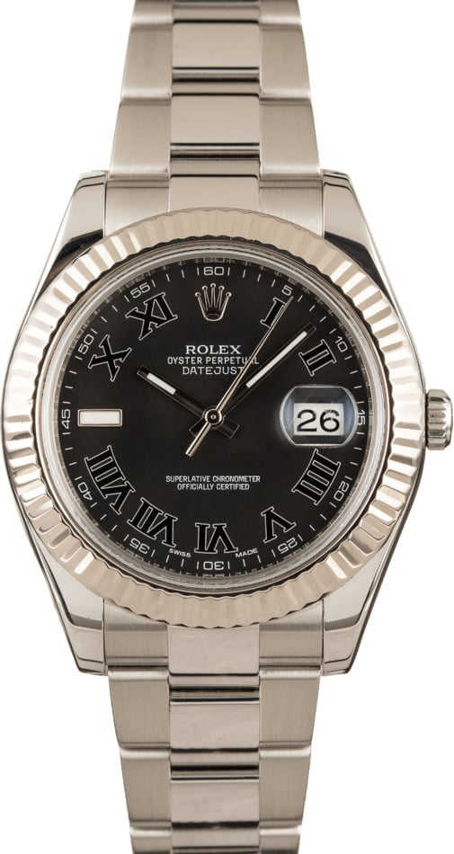 Rolex Datejust II 41MM Black Dial 116334
