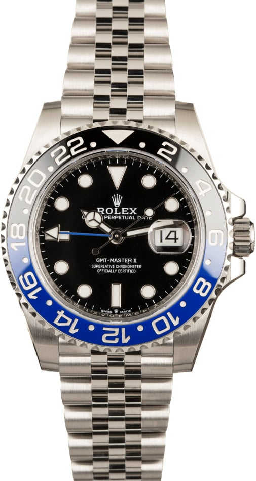 Buy Used Rolex GMT-Master II 126710BLNR Bob's Watches Sku