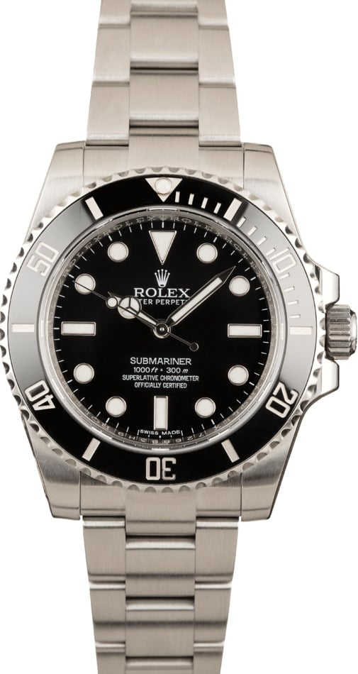 Rolex 114060 No Date Sub