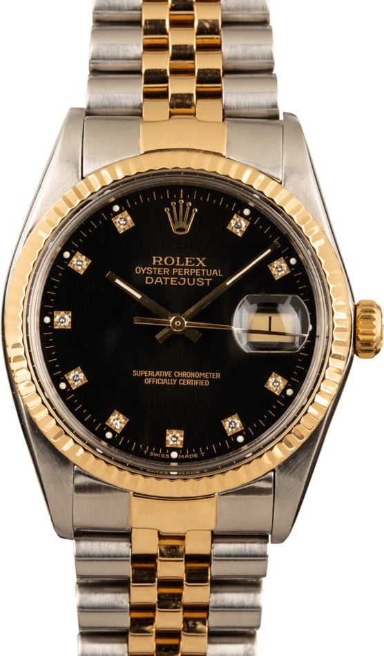 Rolex Diamond Dial Datejust 16013