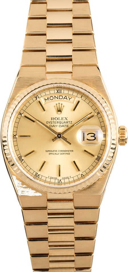 HJ7-SEC2 ブロリー PSA9 Rolex President 19018 Watches - Bob's Watches