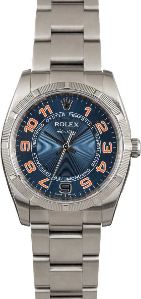 Buy Used Rolex Air-King 114210 | Bob's Watches - Sku: 123908 Buy Used Rolex Air-King 114210 | Bob's Watches - Sku: 123908